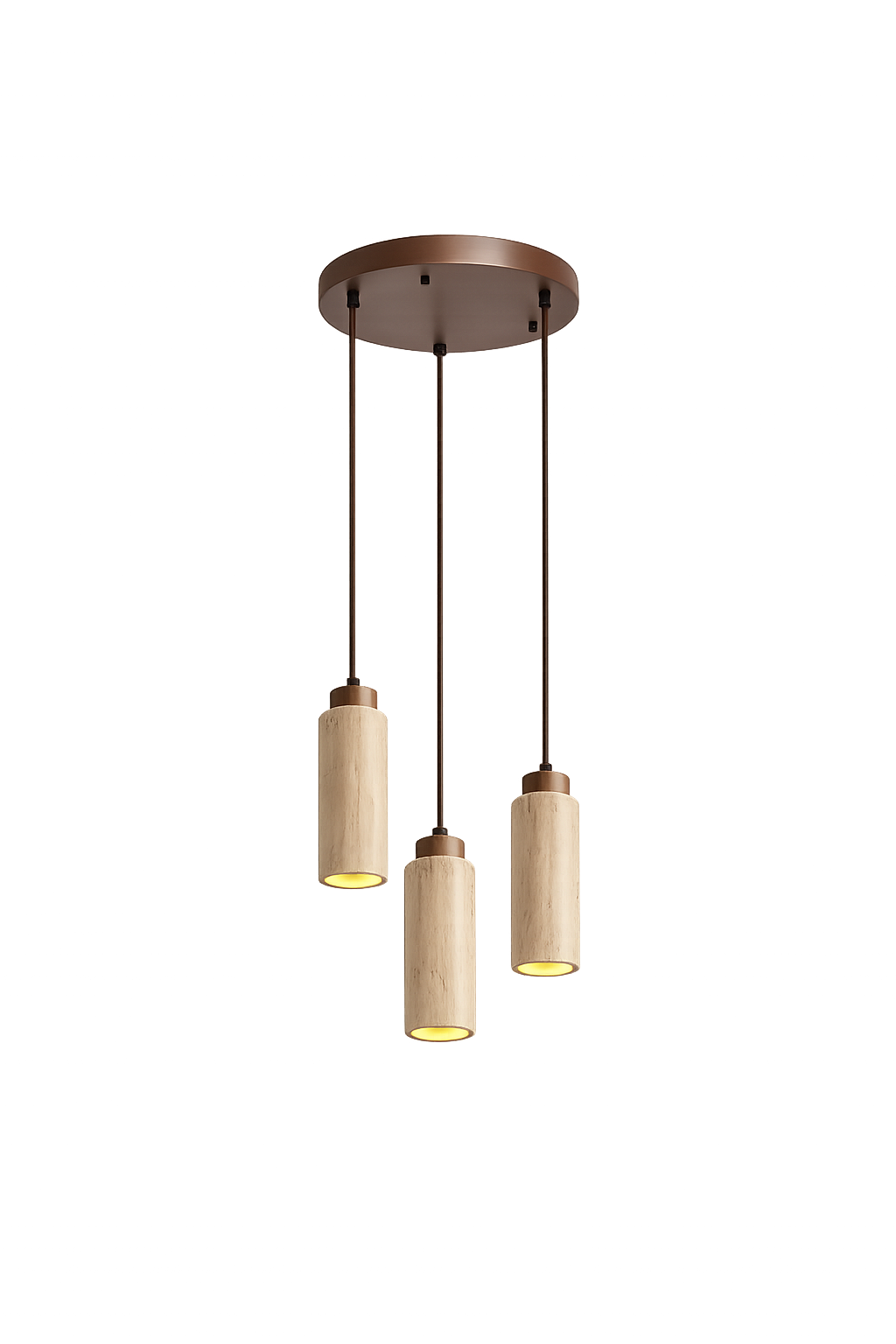 Travertine Stone Pendant Light