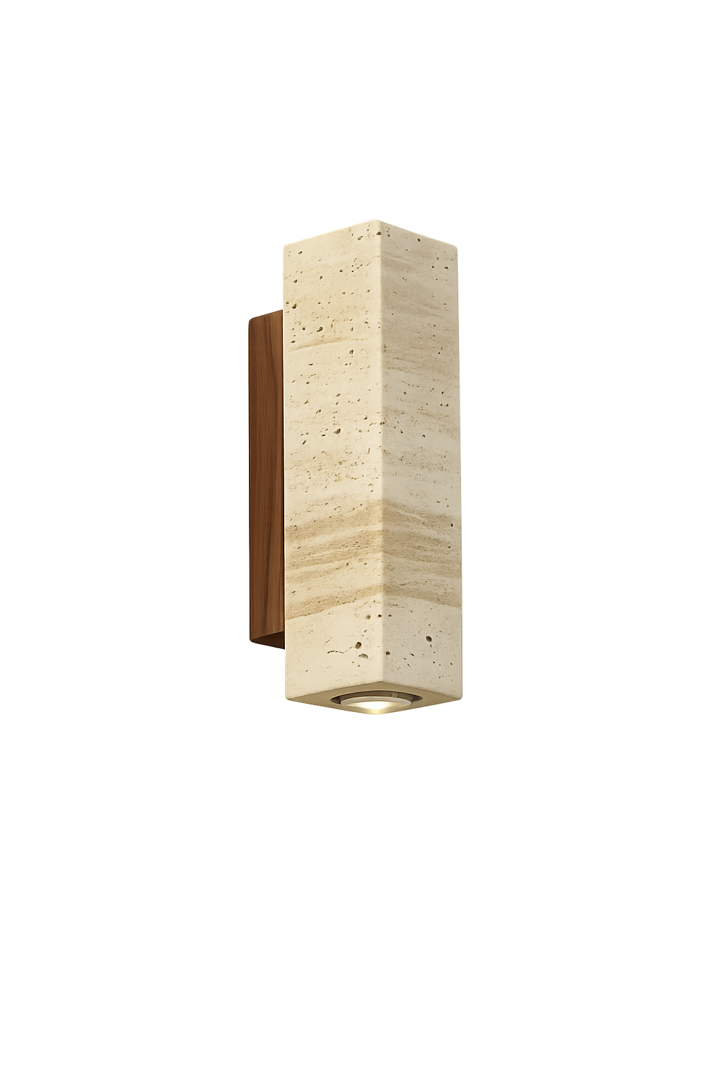 Travertine Stone Wall Sconce