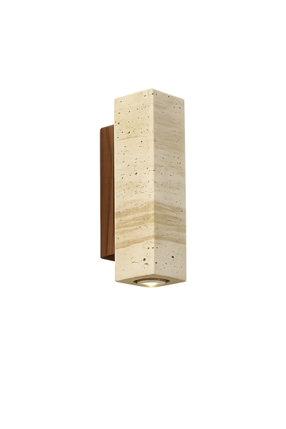 Travertine Stone Wall Sconce