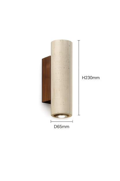 Travertine Stone Wall Sconce