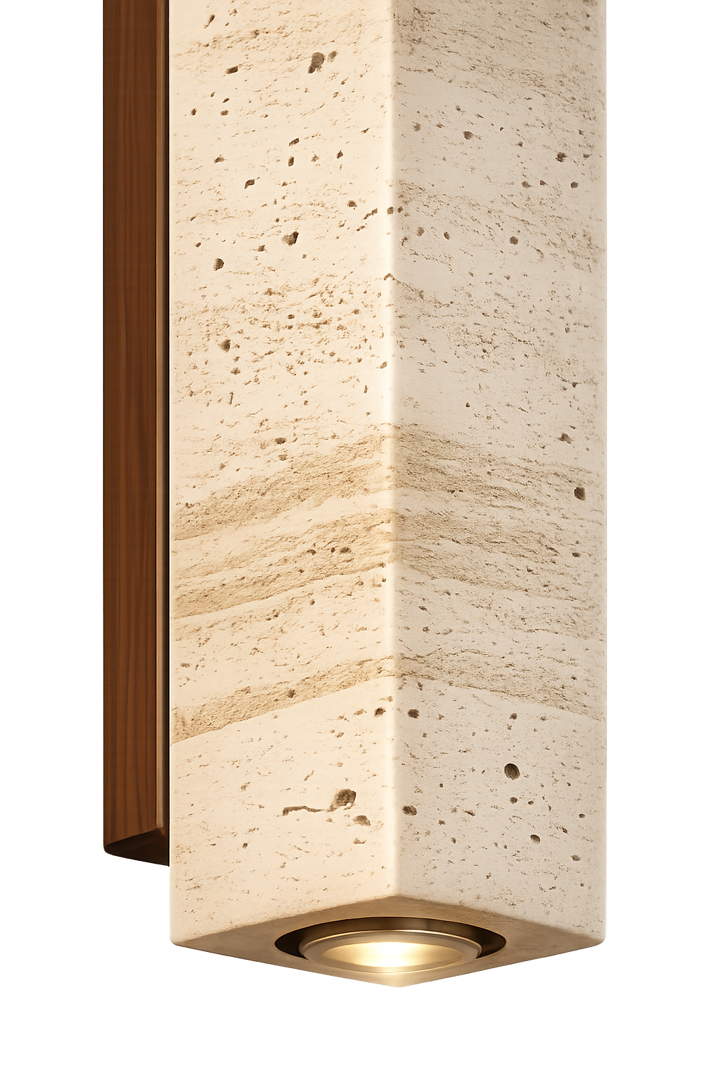 Travertine Stone Wall Sconce