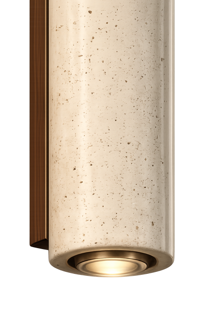 Travertine Stone Wall Sconce